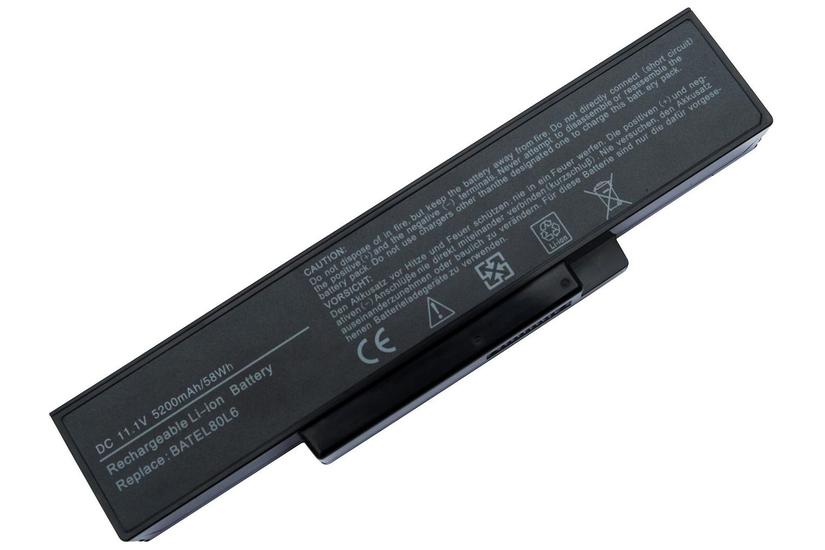 MicroBattery - batteri til bærbar computer - Li-Ion - 4400 mAh - 49 Wh