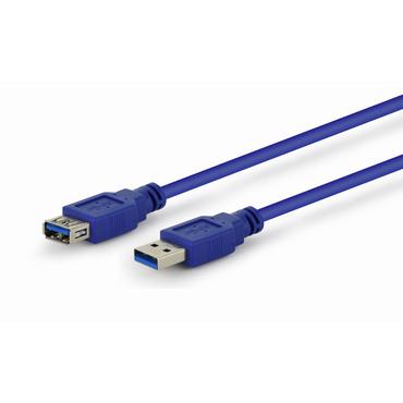Gembird CCP-USB3-AMAF-10 - USB-f&ouml;rl&auml;ngningskabel - USB typ A till USB typ A - 3 m