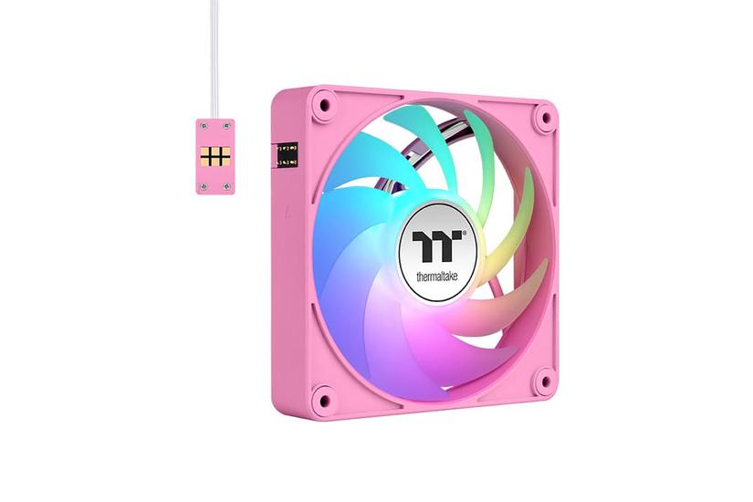 Thermaltake CT140 EX ARGB Computerkabinet Luftkøler 14 cm Lyserød