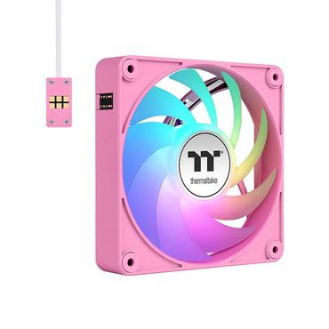Thermaltake CT140 EX ARGB Sync PC Cooling Fan Bubble Pink 3Pack
