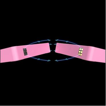 Thermaltake CT140 EX ARGB Sync PC Cooling Fan Bubble Pink 3Pack