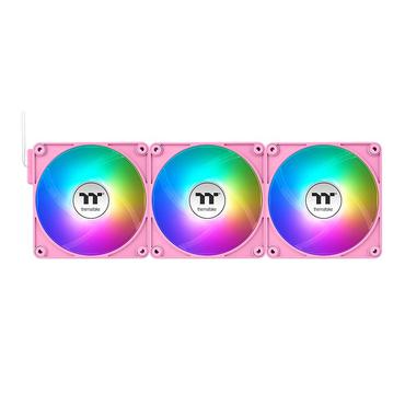 Thermaltake CT140 EX ARGB Sync PC Cooling Fan Bubble Pink 3Pack