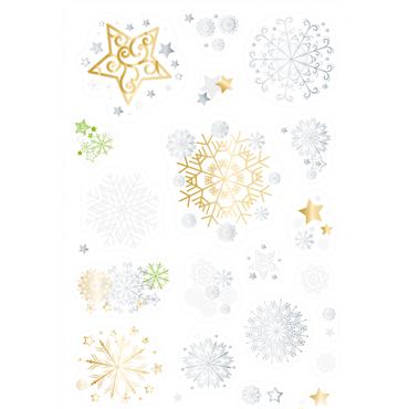 HERMA 15643 dekorativt klistermærke Folie Guld, Grøn, Sølv Permanent 20 stk