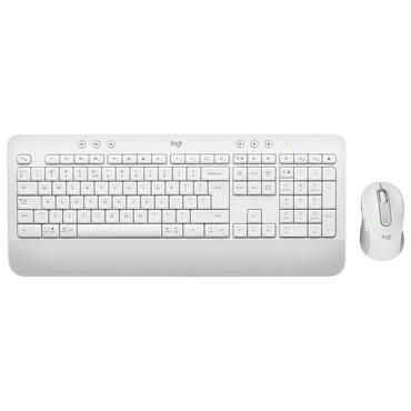 Logitech Signature MK650 Combo for Business - sats med tangentbord och mus - QWERTY - USA, internationellt - offwhite Inmatningsenhet