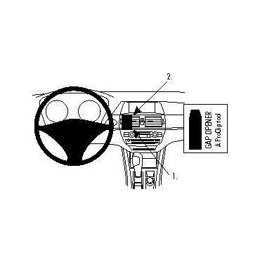 Brodit ProClip Center mount - montering för mobiltelefon