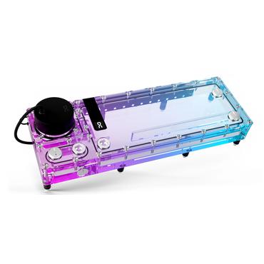 Alphacool Core - pumpe og reservoir til flydende kølesystem - flat, 360 right with VPP Apex