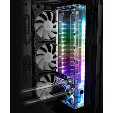 Alphacool Core - pumpe og reservoir til flydende kølesystem - flat, 360 right with VPP Apex