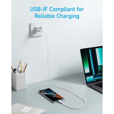 Anker 322 USB-C/USB-C 0,9m White