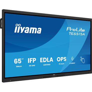 IIYAMA 163.9cm(65") TE6515A-B1AG 16:9 M-Touch 2xHDMI+2xUSB-C (Speditionsversand)