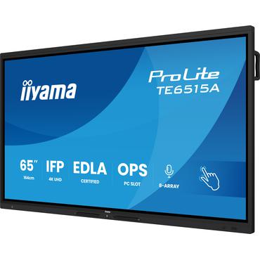 IIYAMA 163.9cm(65") TE6515A-B1AG 16:9 M-Touch 2xHDMI+2xUSB-C (Speditionsversand)