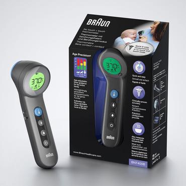 Braun BNT 400 BK - Fernabtastthermometer