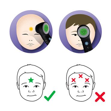 Braun BNT 400 BK - Fernabtastthermometer