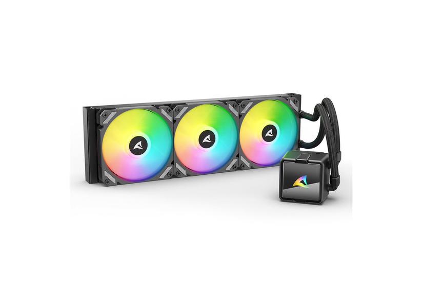 Sharkoon Processorfläkt - LGA 1700, LGA 1851, AM4, AM5 - 7-Pin PWM - 141.75 cfm