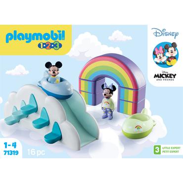 Playmobil Disney & Mickey and Friends 1.2.3 & Disney: Domek w chmurach Miki i Minnie 71319