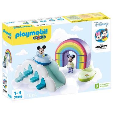 Playmobil Disney & Mickey and Friends 1.2.3 & Disney: Domek w chmurach Miki i Minnie 71319