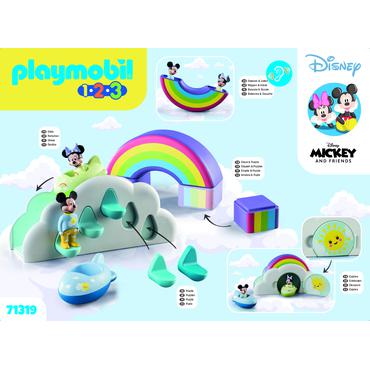 Playmobil Disney & Mickey and Friends 1.2.3 & Disney: Domek w chmurach Miki i Minnie 71319