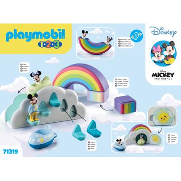 Playmobil Disney & Mickey and Friends 1.2.3 & Disney: Domek w chmurach Miki i Minnie 71319