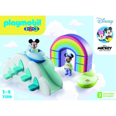 Playmobil Disney & Mickey and Friends 1.2.3 & Disney: Domek w chmurach Miki i Minnie 71319