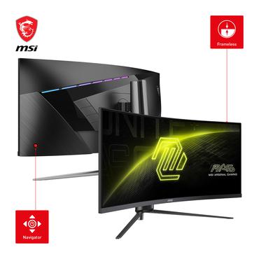 MSI MAG 345CQRDE computerskærm 86,4 cm (34") 3440 x 1440 pixel UltraWide Dual Quad HD Sort