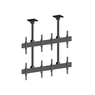 Multibrackets M Ceiling Mount Pro MBC2X2U monteringssats - för 4 LCD-bildskärmar - svart