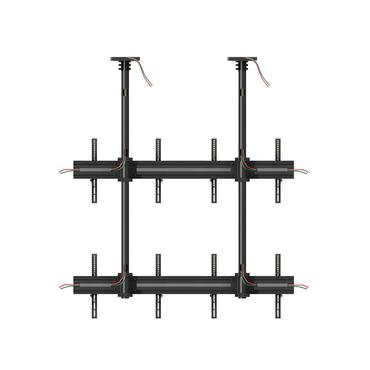 Multibrackets M Ceiling Mount Pro MBC2X2U monteringssats - för 4 LCD-bildskärmar - svart