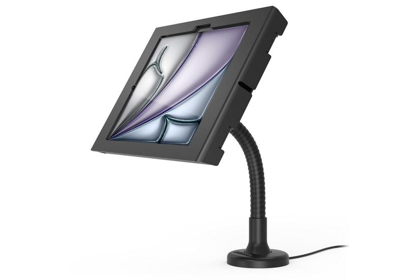 Compulocks iPad Air M2 & M3 11", Apex Enclosure Flex Arm Mount - Black monteringssæt - eksponeret front/bagsidekamera og sensorer - for tablet - sort