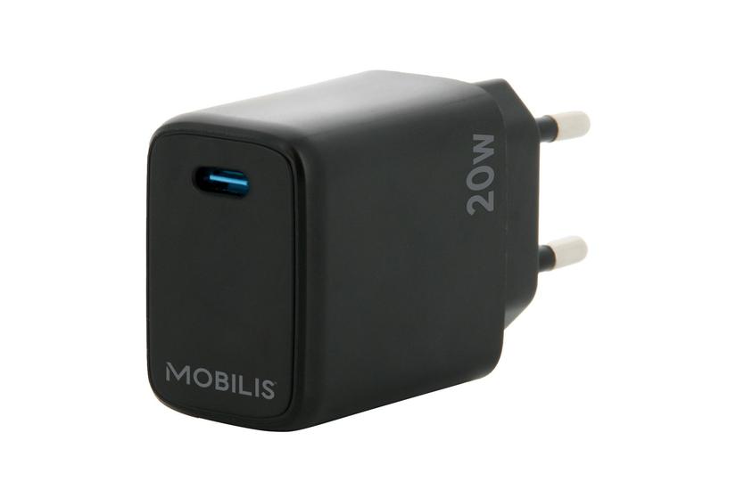 Mobilis str&ouml;madapter - snabb - 24 pin USB-C - 20 Watt