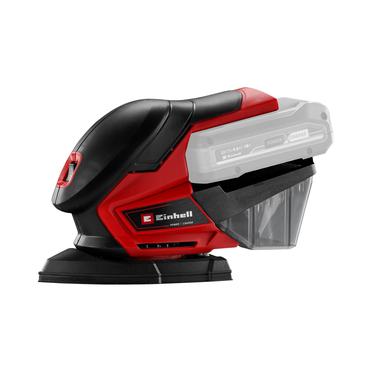 Einhell TE-OS 18/150 Li Solo Multi slibemaskine 12000 rpm 24000 OPM Sort, R&oslash;d