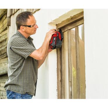 Einhell TE-OS 18/150 Li Solo Multi slibemaskine 12000 rpm 24000 OPM Sort, R&oslash;d