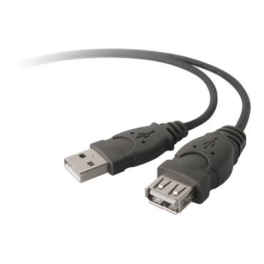 Belkin 6ft USB A/A 2.0 Extension Cable, M/F, 480Mps