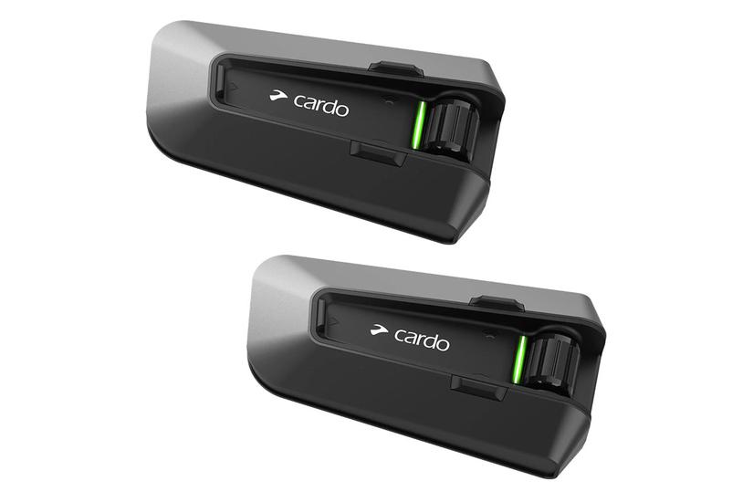 Cardo PT200101 motorcykel samtaleanlæg 2 kanaler 1600 m Sort