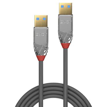 Lindy 36628 USB-kabel USB 3.2 Gen 1 (3.1 Gen 1) 3 m USB A Gr&aring;