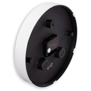 elba wall clock 25cm     white