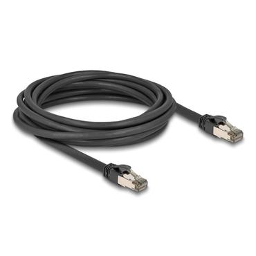 Delock patchkabel - 5 m - sort