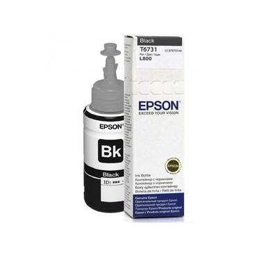 Epson T6731 - svart - original - p&aring;fyllnadsbl&auml;ck