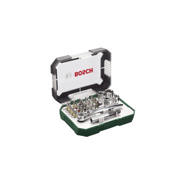 Bosch - skruvmejsel med sp&auml;rrfunktion och bitsats - 26 delar