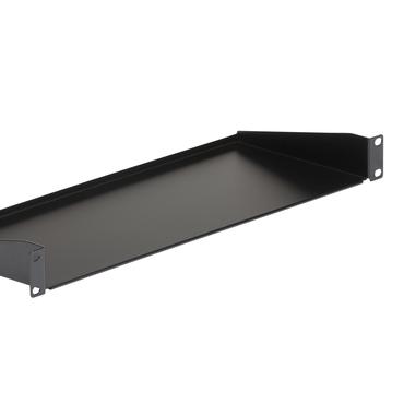 StarTech.com 1U Server Rack Cabinet Shelf, 7in Deep Fixed Cantilever Tray, Rackmount Shelf for 19" AV/Data/Network Equipment Enclosure with Cage Nuts & Screws, 33lbs Weight Capacity - 1U Rack Shelf 7" Deep (CABSHELF1U) - hylla f&ouml;r rack - 1U