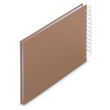 Hama 00009848 fotoalbum og arkbeskyttelse Brun 50 ark 10 x 15 Spiral indbinding
