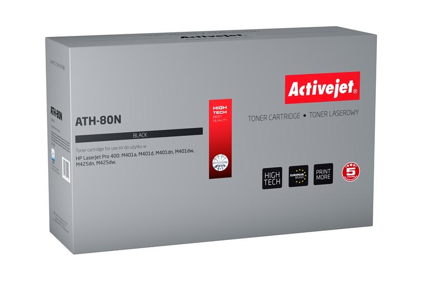 Activejet ATH-80N (erstatning HP 80A CF280A; Supreme; 3500 sider; sort)