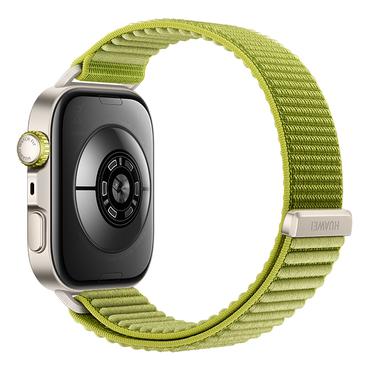 Huawei Watch Fit 4 Pro - aluminiumslegering - smart ur med rem - gr&oslash;n - titan gr&oslash;n