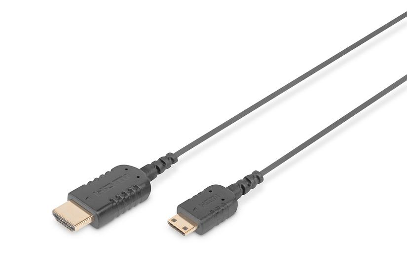 DIGITUS HDMI h&ouml;ghastighetsanslutningskabel - HDMI-kabel - 2 m