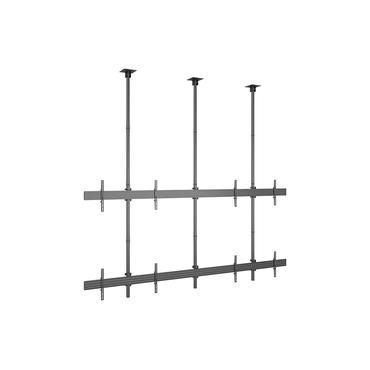 Multibrackets M Pro HD Series MBC2X2U monteringssats - fixerad - f&ouml;r 4 LCD/plasmapaneler - svart