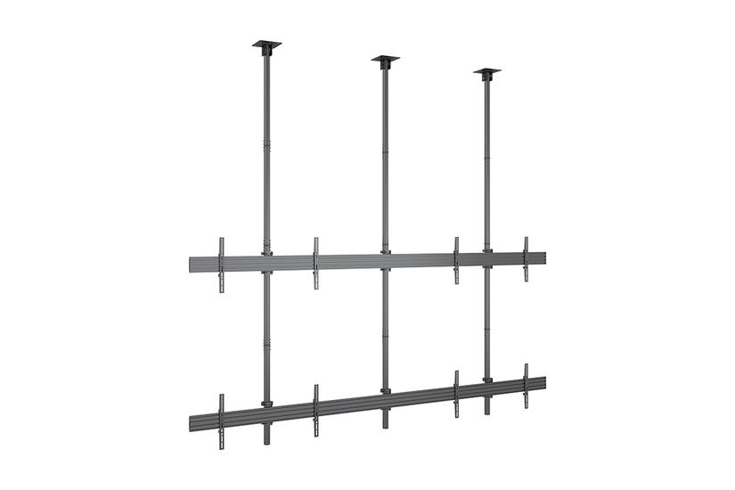 Multibrackets M Pro HD Series MBC2X2U monteringssats - fixerad - f&ouml;r 4 LCD/plasmapaneler - svart