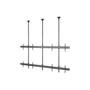 Multibrackets M Pro HD Series MBC2X2U monteringssats - fixerad - f&ouml;r 4 LCD/plasmapaneler - svart
