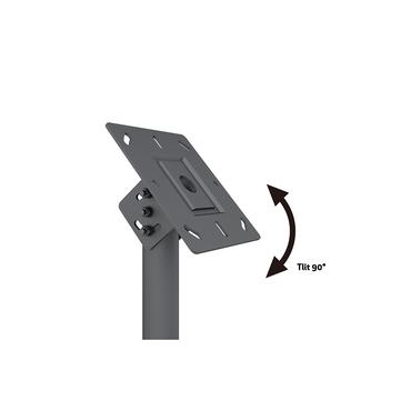 Multibrackets M Pro HD Series MBC2X2U monteringssats - fixerad - f&ouml;r 4 LCD/plasmapaneler - svart