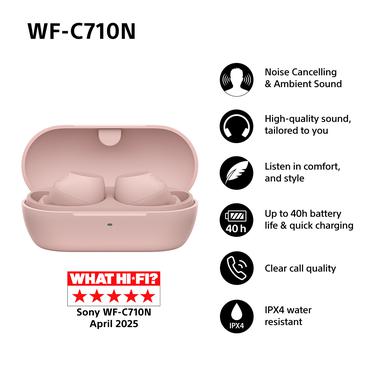 Sony WF-C710N - ægte trådløse øretelefoner med mik.