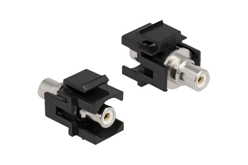 Delock Keystone Module Rca Female > Rca Female Modulært Indsætning Kobling