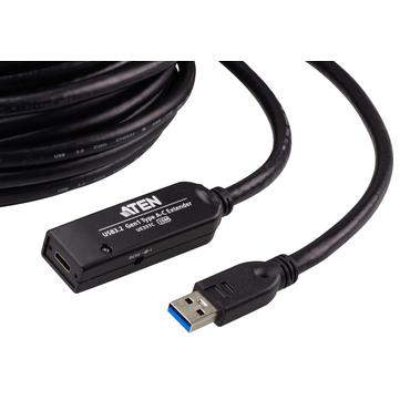 ATEN UE331C - USB-f&ouml;rl&auml;ngningskabel - USB till 24 pin USB-C - 10 m