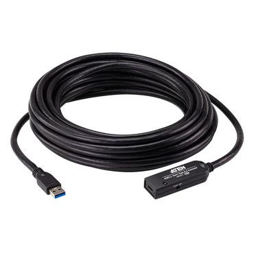 ATEN UE331C - USB-f&ouml;rl&auml;ngningskabel - USB till 24 pin USB-C - 10 m