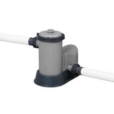 Bestway 56977 swimmingpool til over jorden Indrammet pool Rund 23062 L Brun